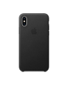 apple Etui skórzane iPhone XS - czarne - nr 27