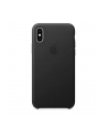 apple Etui skórzane iPhone XS - czarne - nr 7