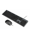 ibox Zestaw klawiatura + mysz IKMS606 czarny - nr 1