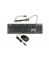 ibox Zestaw przewodowa klawiatura + mysz IKMS606W czarny - nr 10