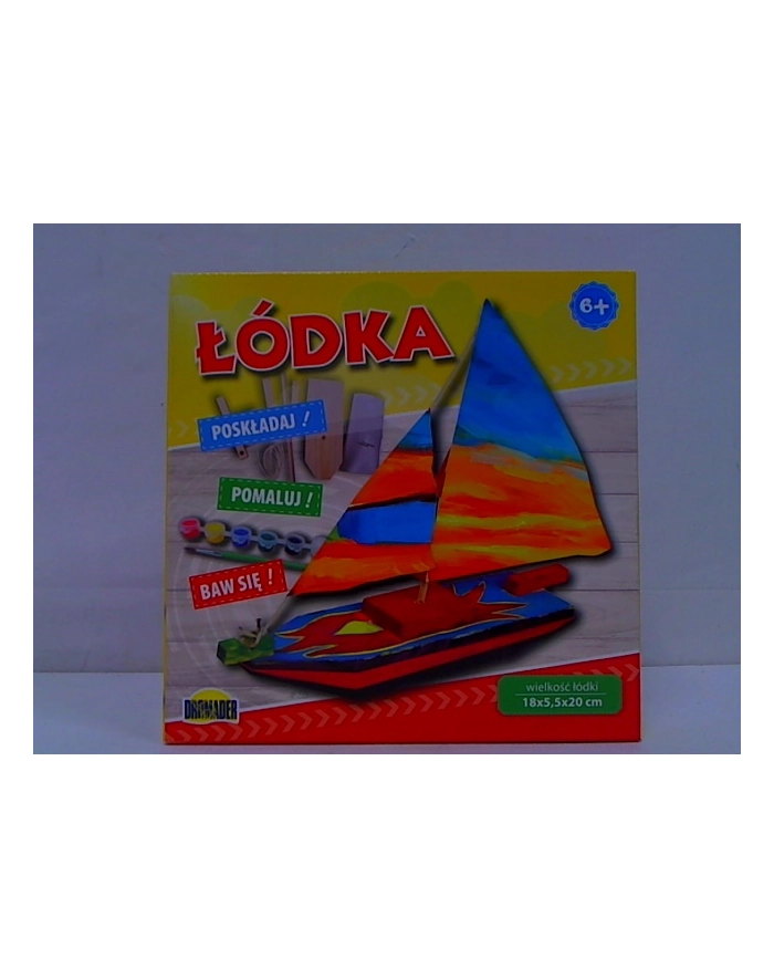 dromader Zestaw poskładaj pomaluj - Łódka 02515 główny