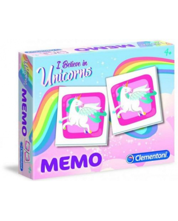 Clementoni Memo Pocket Unicorn 18032
