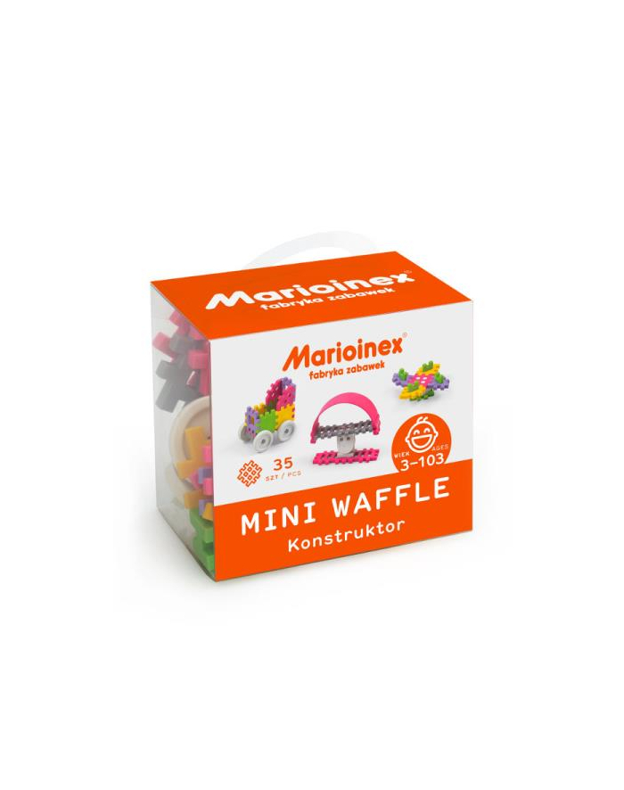 mario-inex Klocki waffle mini 35szt. Konstruktor (dziew.) MARIOINEX główny