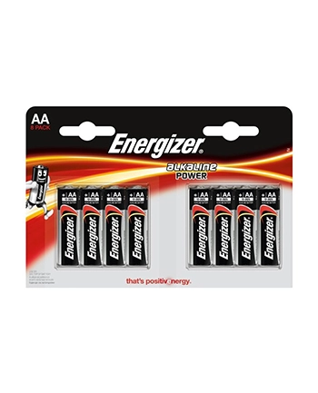 energizer Bateria Alkaline Power AA E91 8 szt. Blister