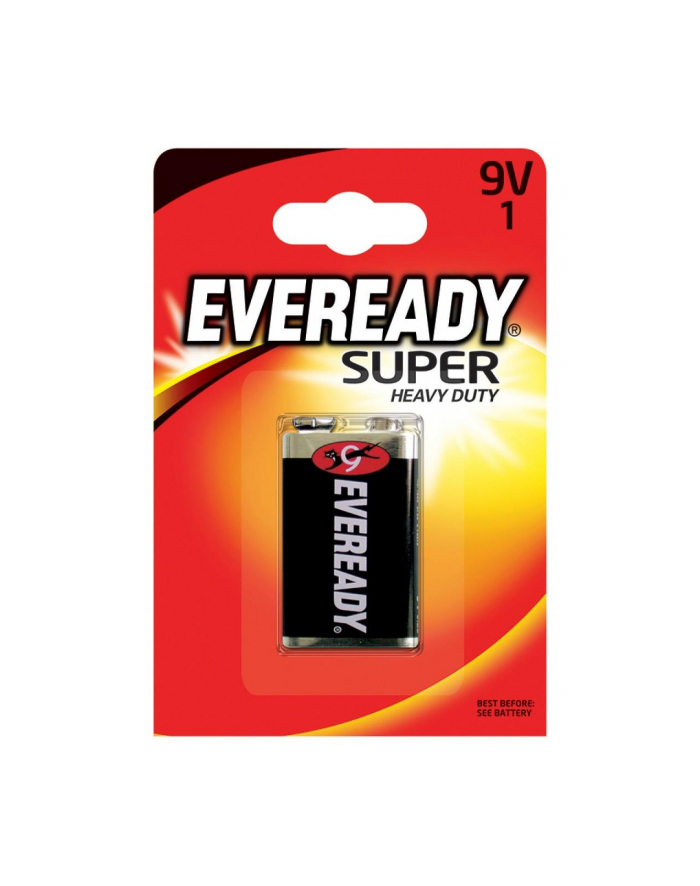 energizer Bateria Eveready Super Heavy Duty 9V 6F22 1 szt. blister główny