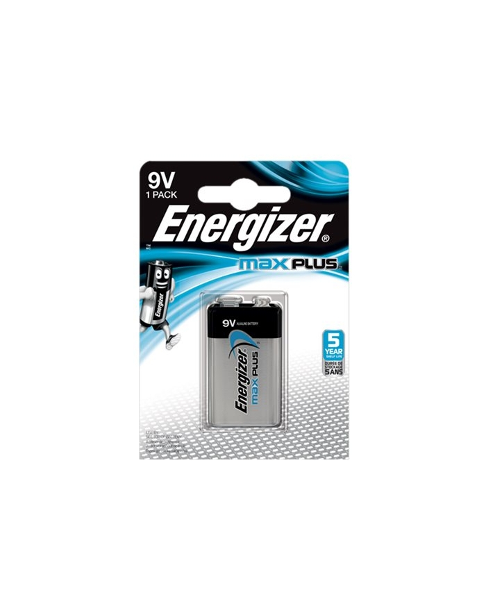 energizer Bateria Max Plus 9V 6LR61 1 szt. blister główny