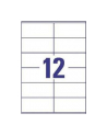 avery zweckform Uniwersalne etykiety samoprzylepne, 105 x 48mm, białe, do drukarki, 1200 sztuk - nr 20