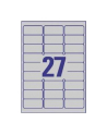 avery zweckform Etykiety znamionowe, 63,5 x 29,6mm, srebrne, 540 sztuk - nr 14