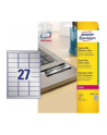 avery zweckform Etykiety znamionowe, 63,5 x 29,6mm, srebrne, 540 sztuk - nr 16