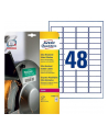avery zweckform Etykiety Ultra Resistant 45,7 x 21,2mm, do drukarki, 480 sztuk - nr 29