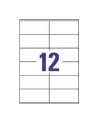 avery zweckform Uniwersalne etykiety samoprzylepne, 105 x 48mm, białe, do drukarki, 1200 sztuk - nr 18
