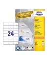 avery zweckform Uniwersalne etykiety samoprzylepne, 70 x 37mm, białe, do drukarki, 2400 sztuk - nr 11