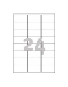 avery zweckform Uniwersalne etykiety samoprzylepne, 70 x 36mm, białe, do drukarki, 2400 sztuk - nr 9