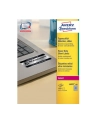avery zweckform Etykiety znamionowe, 45,7 x 21,2mm, srebrne, 4800 sztuk - nr 6