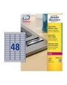 avery zweckform Etykiety znamionowe, 45,7 x 21,2mm, srebrne, 4800 sztuk - nr 9