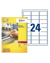 avery zweckform Etykiety zabezpieczające NoPeel 63,5 x 33,9mm, białe, 480 sztuk - nr 9