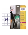 avery zweckform Etykiety Ultra Resistant 63,5 x 33,9mm, do drukarki, 240 sztuk - nr 4