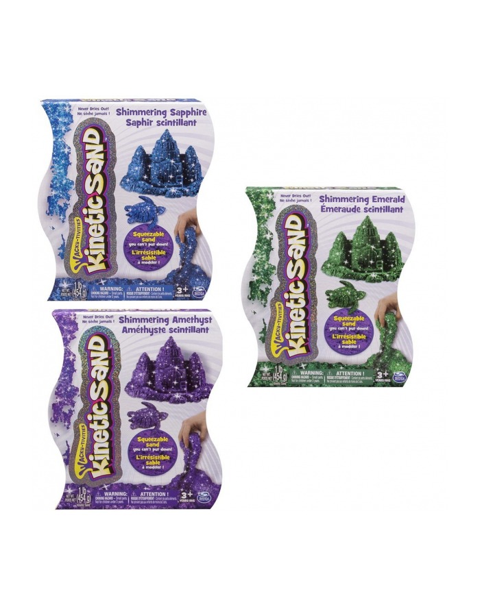 Kinetic Sand połyskujący piasek 454g 6026420 Spin Master główny