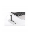 digitus HUB/Koncentrator 3-portowy OTG USB Typ C, USB 2.0 HighSpeed czytnik kart SD/Micro SD, aluminium - nr 30