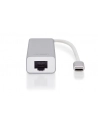 digitus HUB/Koncentrator 3-portowy USB Typ C, 3x USB A HighSpeed z Gigabit LAN adapter, aluminium - nr 11