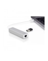 digitus HUB/Koncentrator 3-portowy USB Typ C, 3x USB A HighSpeed z Gigabit LAN adapter, aluminium - nr 38