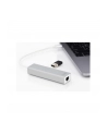 digitus HUB/Koncentrator 3-portowy USB Typ C, 3x USB A HighSpeed z Gigabit LAN adapter, aluminium - nr 45