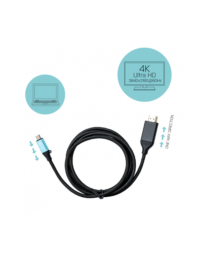 i-tec Adapter kablowy USB-C 3.1 do HDMI 4K/60Hz 150cm główny