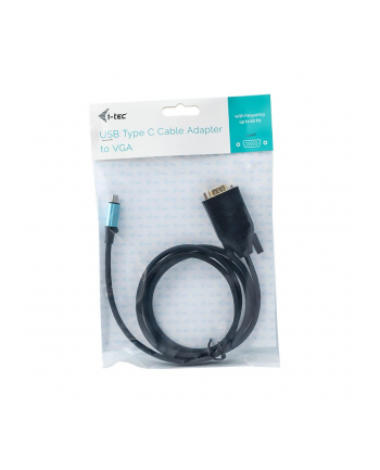 i-tec Adapter kablowy USB-C 3.1 do VGA 1080p/60Hz 150cm