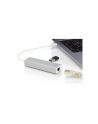 digitus HUB/Koncentrator 3-portowy USB Typ C, 3x USB A HighSpeed z Gigabit LAN adapter, aluminium - nr 17