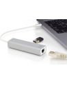 digitus HUB/Koncentrator 3-portowy USB Typ C, 3x USB A HighSpeed z Gigabit LAN adapter, aluminium - nr 27