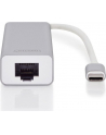 digitus HUB/Koncentrator 3-portowy USB Typ C, 3x USB A HighSpeed z Gigabit LAN adapter, aluminium - nr 29