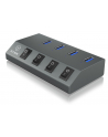 icybox IB-HUB1405C 4 portowy Hub USB 3.0 - nr 2