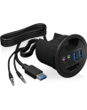 icybox IB-HUB1404A 2x USB Typa A 1xTYPE-C - nr 9