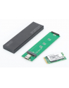 digitus Obudowa zewnętrzna USB Typ C na dysk SSD M2 (NGFF) SATA III, 80/60/42/30mm, aluminiowa - nr 13