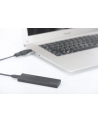 digitus Obudowa zewnętrzna USB Typ C na dysk SSD M2 (NGFF) SATA III, 80/60/42/30mm, aluminiowa - nr 20
