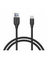 aukey Kabel Quick Charge CB-AC1 czarny nylonowy szybki USB C-USB 3.1 1.2m - nr 5