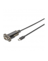 digitus Kabel Adapter USB 2.0 HighSpeed Typ USB C/RS232 M/Ż czarny 1m - nr 14