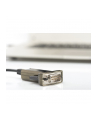 digitus Kabel Adapter USB 2.0 HighSpeed Typ USB C/RS232 M/Ż czarny 1m - nr 16