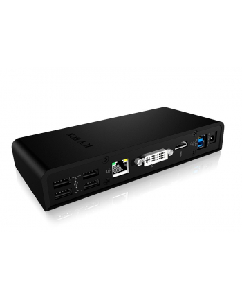 icybox IB-DK2241AC USB,HDMI,LAN,DVI-I,Mic