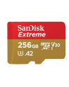 sandisk Karta pamięci Extreme microSDXC 256GB 160/90 MB/s A2 V30 U3 - nr 1