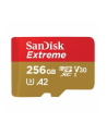 sandisk Karta pamięci Extreme microSDXC 256GB 160/90 MB/s A2 V30 U3 - nr 26