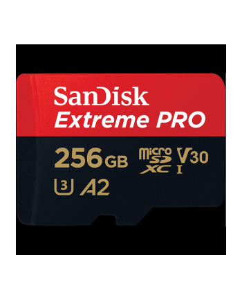 sandisk Karta pamięci Extreme Pro microSDXC 256GB 170/90 MB/s A2 V30 U3