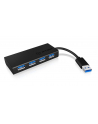 icybox IB-AC6104-B 4-portowy Hub USB 3.0 - nr 3