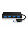 icybox IB-AC6104-B 4-portowy Hub USB 3.0 - nr 5