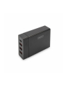 digitus Uniwersalna 4-portowa ładowarka sieciowa 240V USB Typ C (5-20V/3A/60W) 3xUSB A (5V/2.4A) PD czarna - nr 15