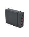 digitus Uniwersalna 4-portowa ładowarka sieciowa 240V USB Typ C (5-20V/3A/60W) 3xUSB A (5V/2.4A) PD czarna - nr 33