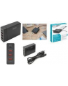 digitus Uniwersalna 4-portowa ładowarka sieciowa 240V USB Typ C (5-20V/3A/60W) 3xUSB A (5V/2.4A) PD czarna - nr 37