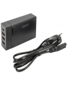 digitus Uniwersalna 4-portowa ładowarka sieciowa 240V USB Typ C (5-20V/3A/60W) 3xUSB A (5V/2.4A) PD czarna - nr 39