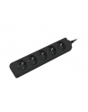 lanberg Listwa zasilająca 1.5m, czarna, 5 gniazd, kabel wykonany z pełnej miedzi - nr 2