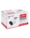 Hikvision kamera DS-2CD2043G0-I(4mm) w obudowie tulejowej. Rozdzielczość 4 MP, przetwornik: 1/3?, zasięg IR EXIR do 30m, obiektyw: 4mm/F1.6, kąt poziomy: 78°, wbudowany sklot na kartę microSD do 128GB, zasilanie 12VDC/PoE - nr 4